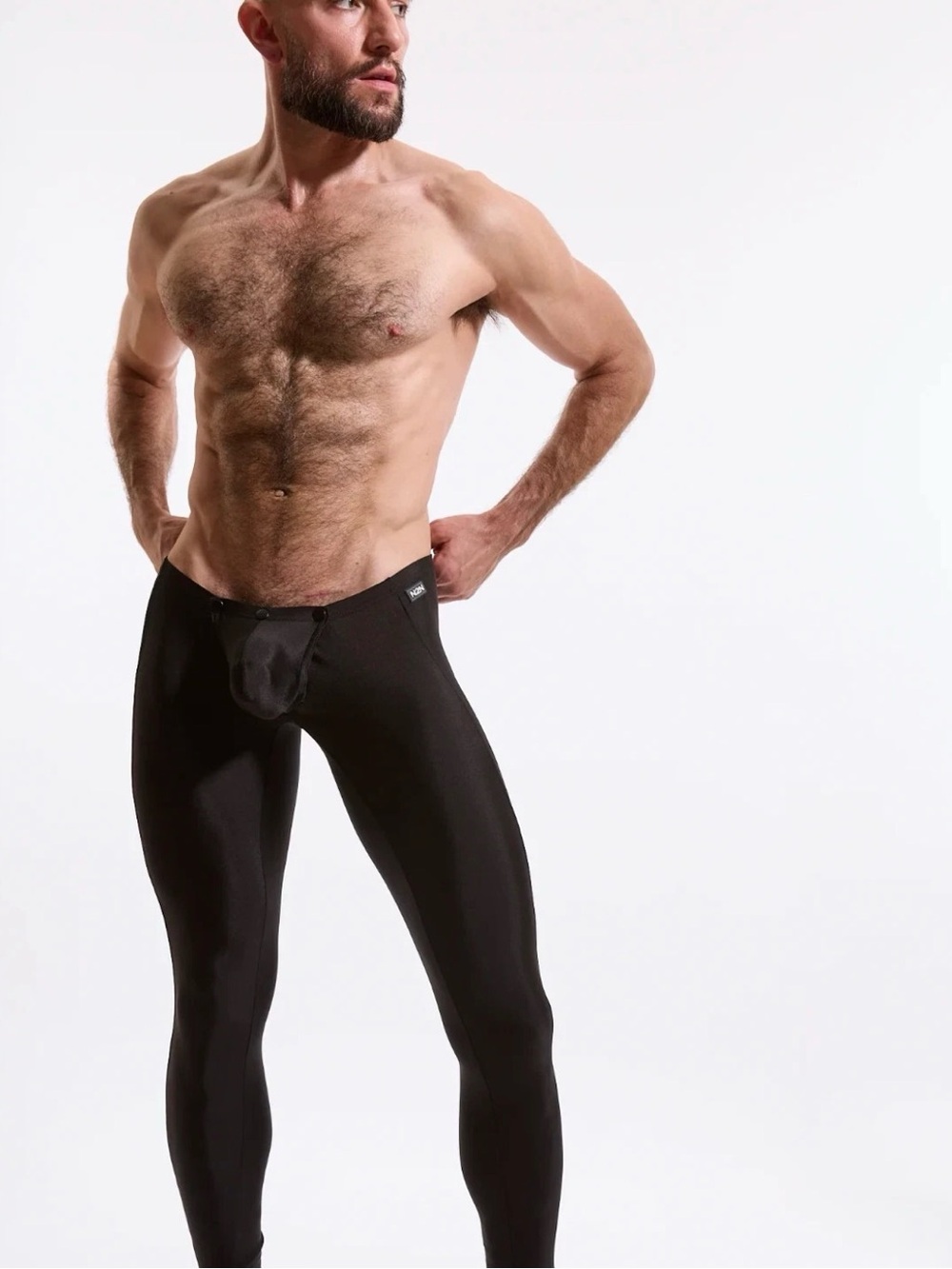 N2N Bodywear TC27 Men's Sexy Titan Tight - Black (Size Small)